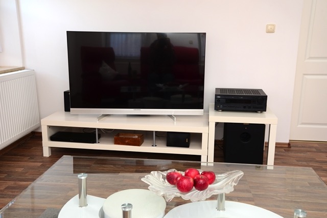 Wohnzimmer mit 3D-TV